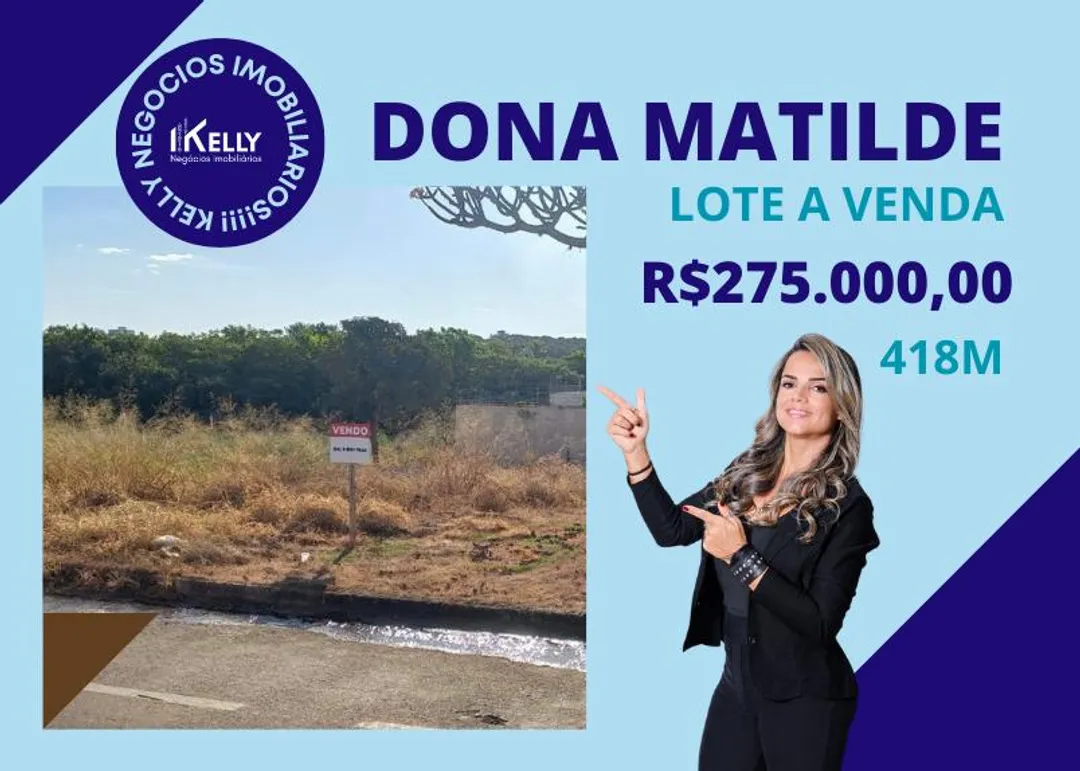 Loteamento à venda no bairro Dona Matilde